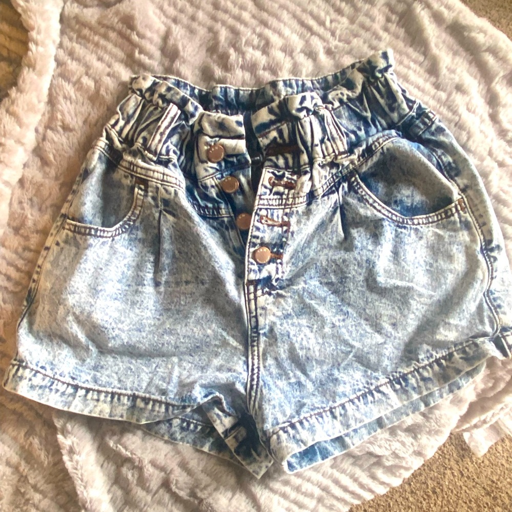 High rise shorts